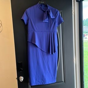 XL blue dress